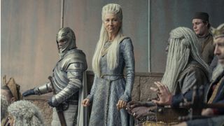 Eve Best as Rhaenys in House of the Dragon