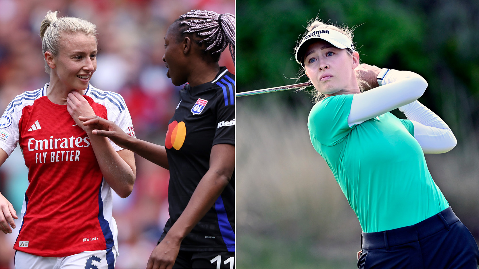 Hannah Williamson and Nelly Korda