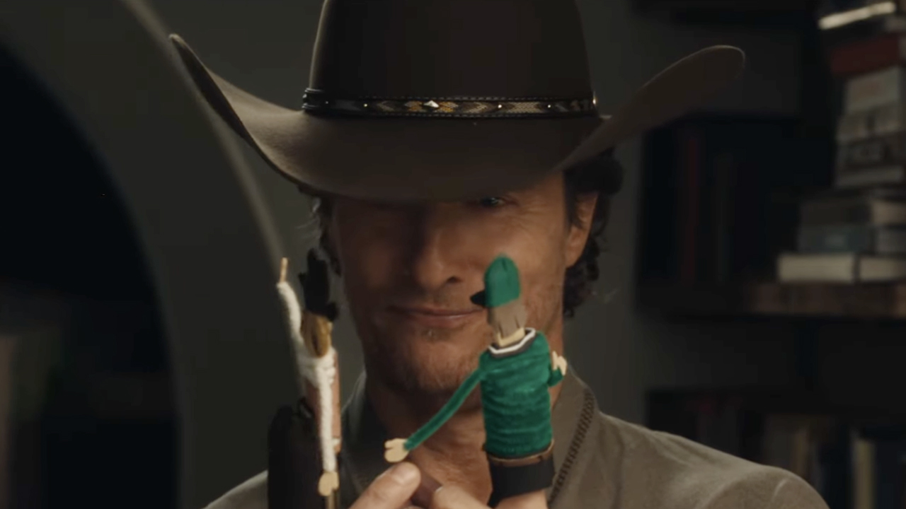 Matthew McConaughey staring in the controversial 2026 Uber Eats campaign.