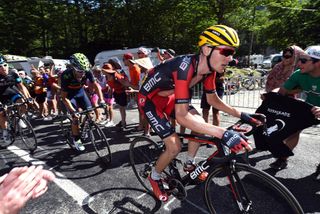 Tejay Van Garderen on stage ten of the 2015 Tour de France