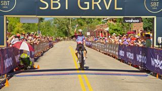 Keegan Swenson and Lauren Stephens shake up the dust in Colorado for wins at SBT GRVL