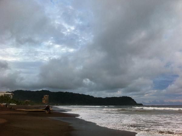 Racers start from the west coast of Costa Rica and head east for the next four days.