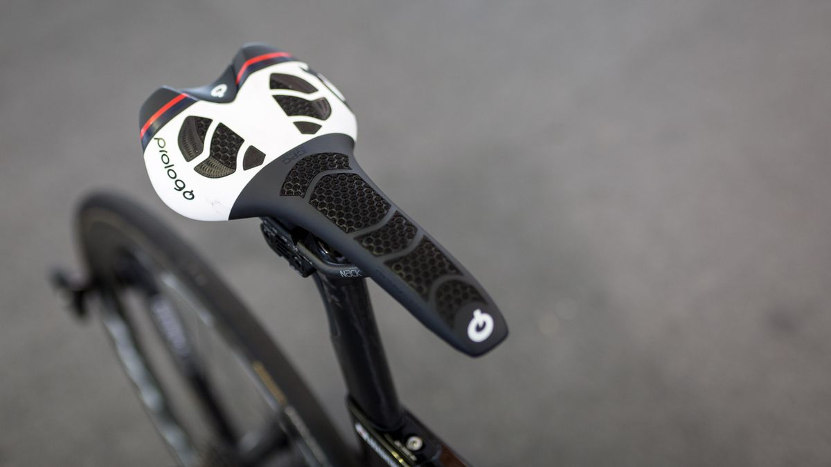Bahran-Merida are equipped with team edition Prologo saddles
