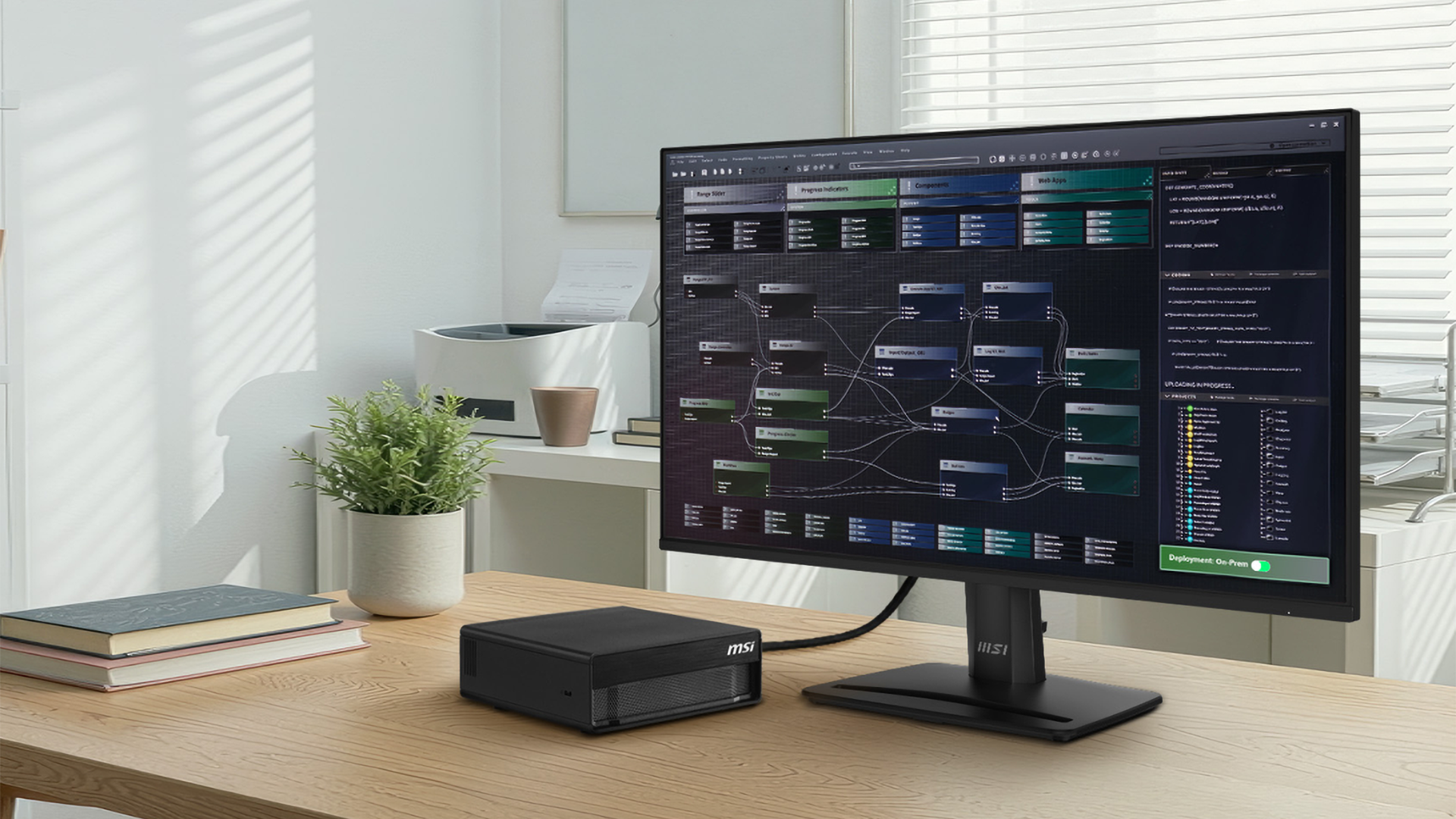 MSI ExgeXpert is a powerful AI workstation