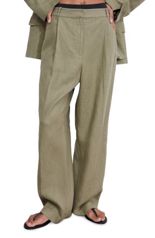 & Other Stories, Wide Leg Linen Pants