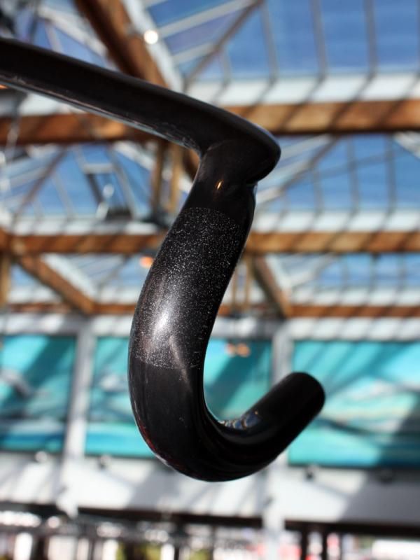 Textured clamp areas should make for more secure lever fitment.