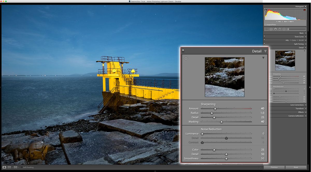 Lightroom series part 28: How to process a moonlit landscape in ...