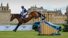 Reigning European champions Ros Canter and Lordships Graffalo, pictured competing at Blenheim in 2021.