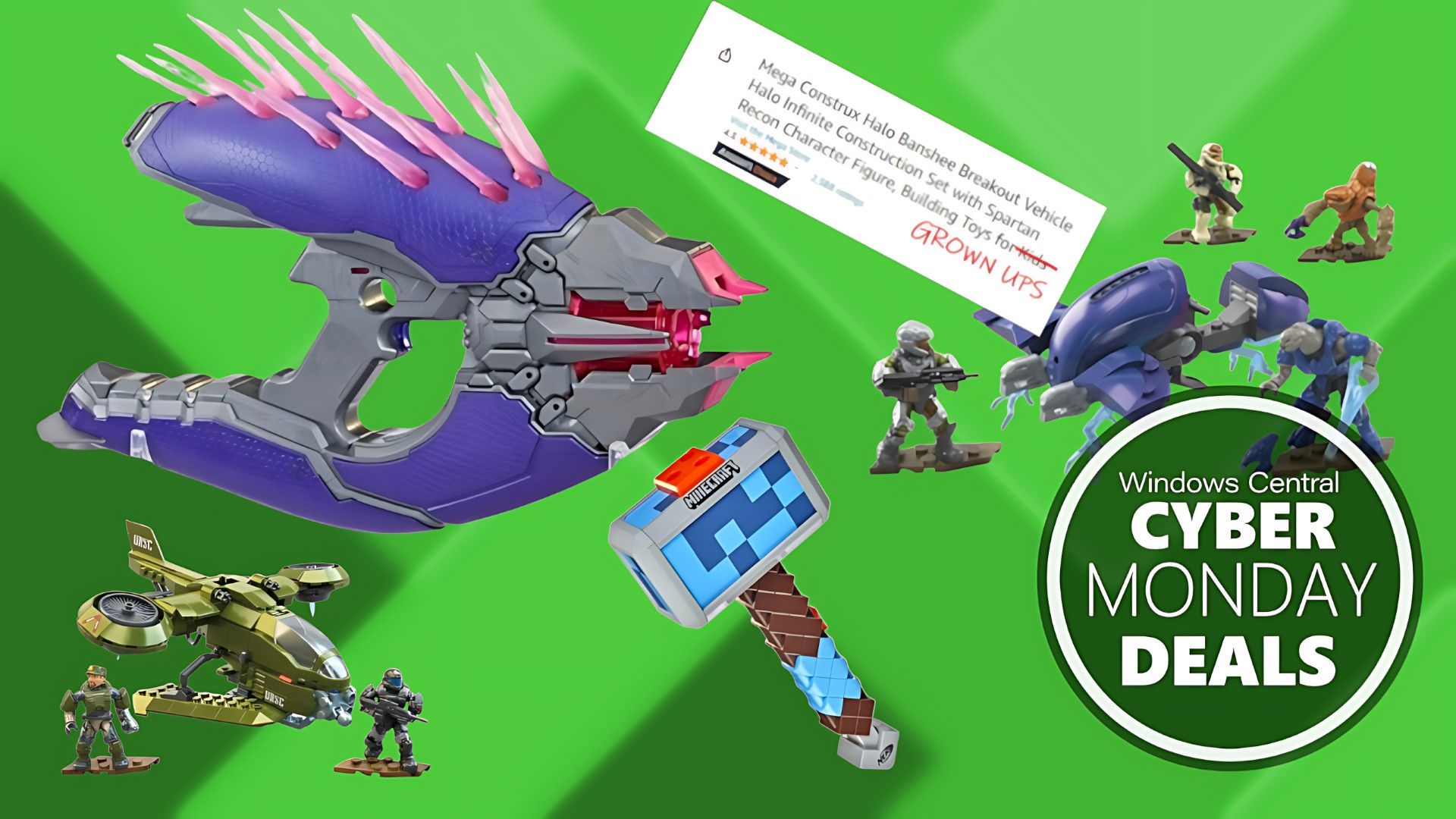 Last chance to snag Halo toys and Minecraft Lego for Xbox fans in
