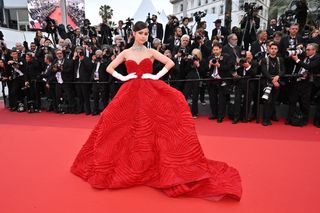 best cannes outfits Sofia Carson
