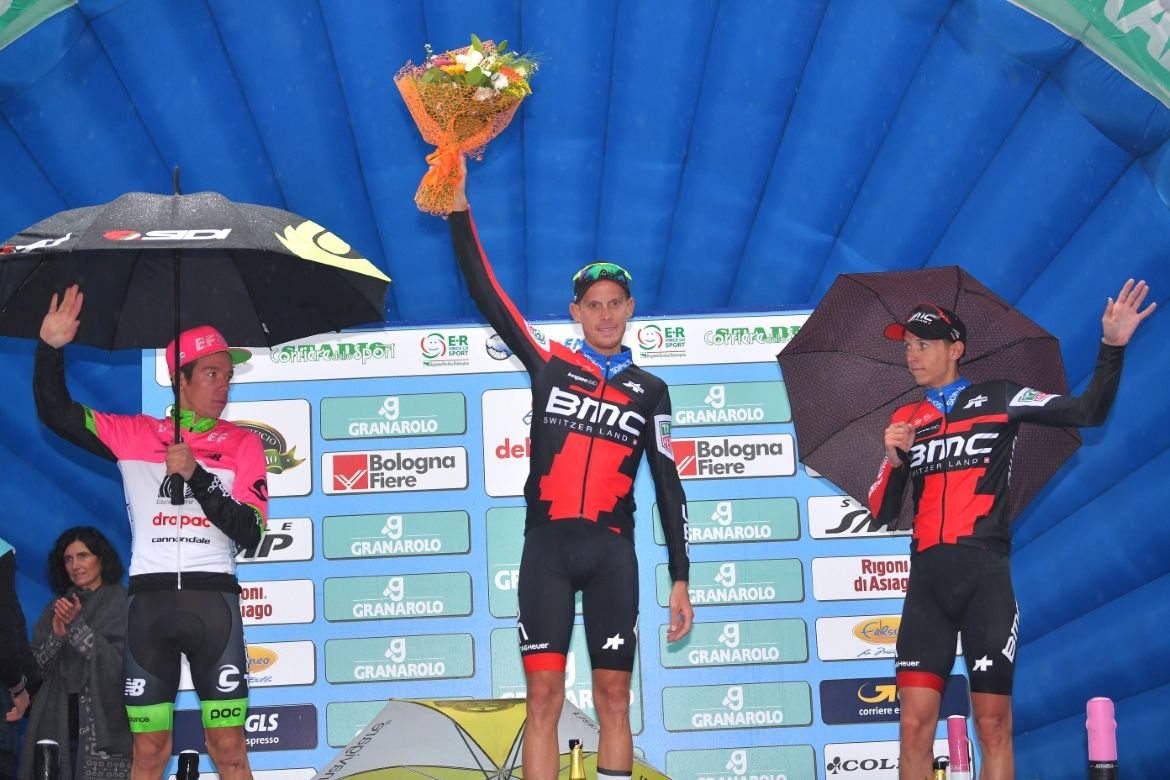 The podium ceremony