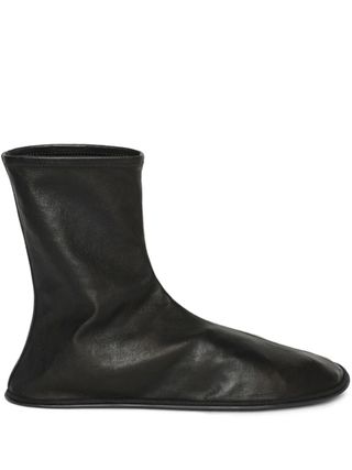 Leather Sock Boots