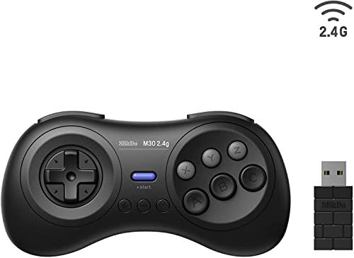 8bitdo M30 Wireless Gamepad for Sega Genesis Mini, Mega Drive Mini, and Switch 