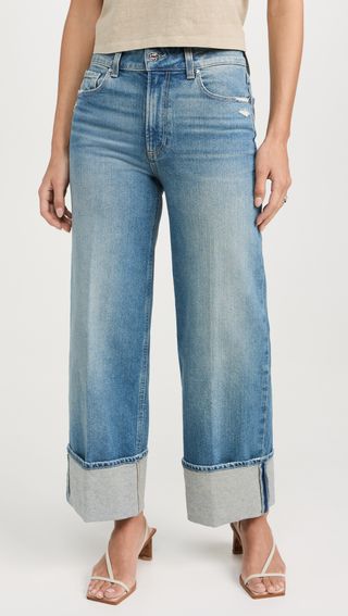 Sasha Ankle Wide Cuff Jeans