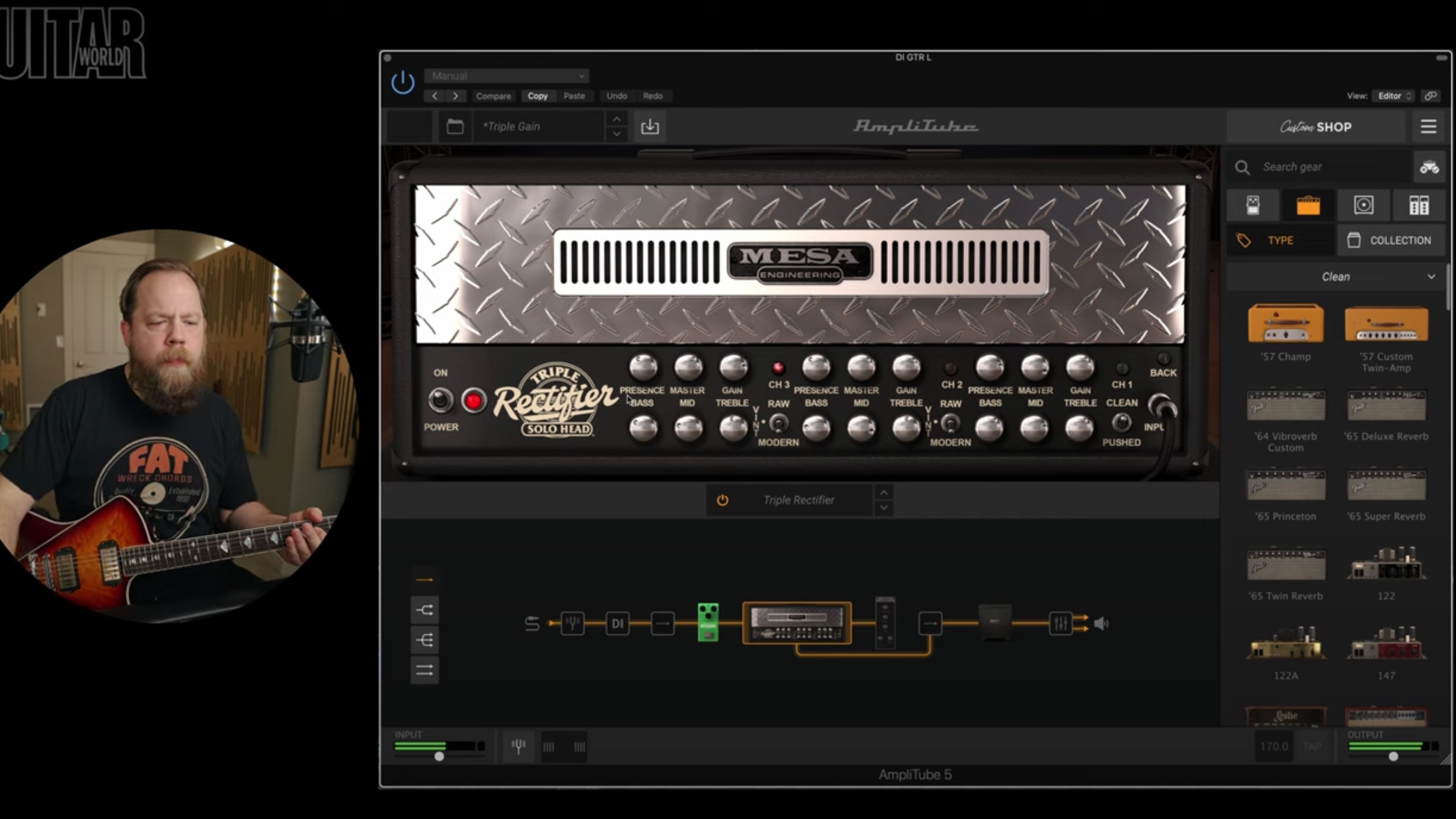 Ryan "Fluff" Bruce AmpliTube 5 demo