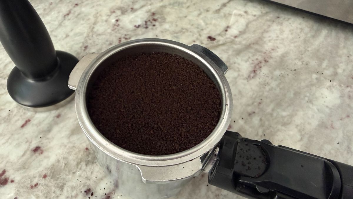 Chefman Coffee Station Pro making espresso
