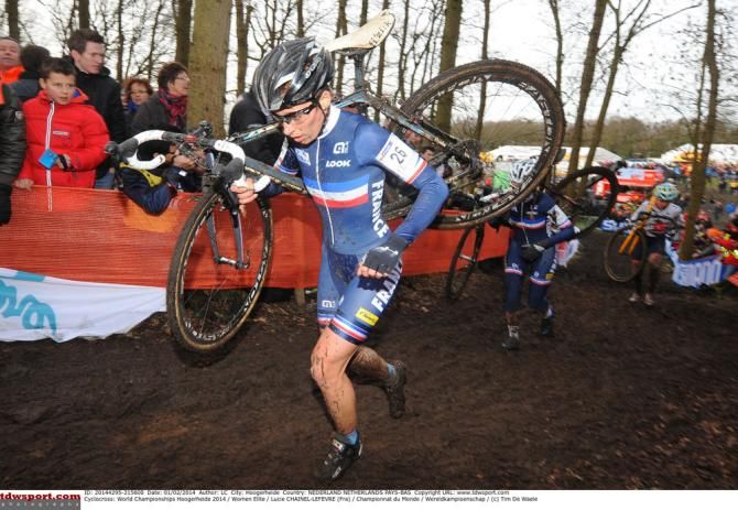 Lucie Chainel-Lefevre (France) on her way to sixth