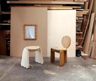 London Craft Week 2024: chairs in wood by Daniel Hayden