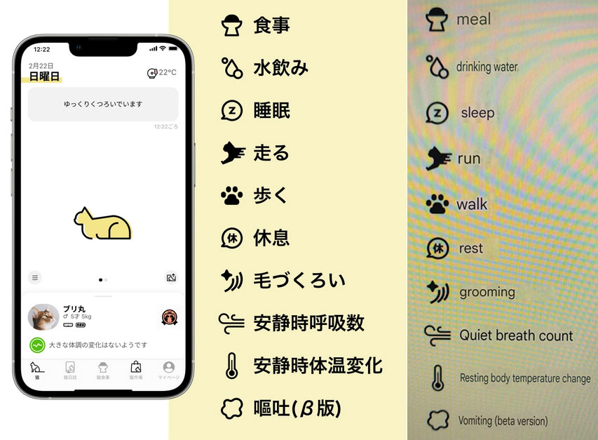 Catlog AI-powered smart collar