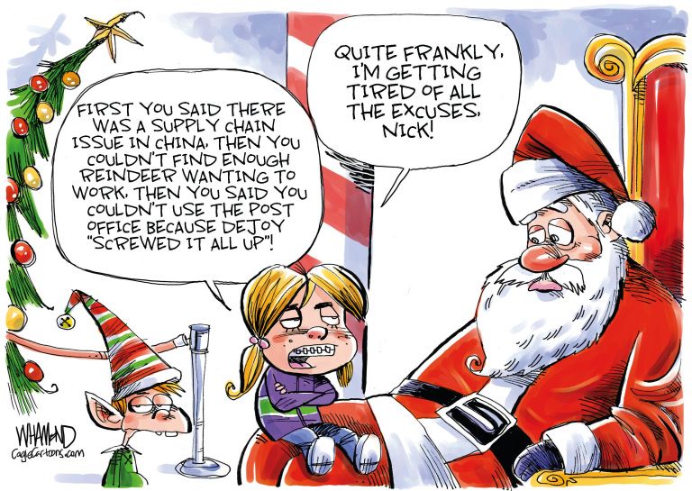 Enough excuses, Santa | The Week