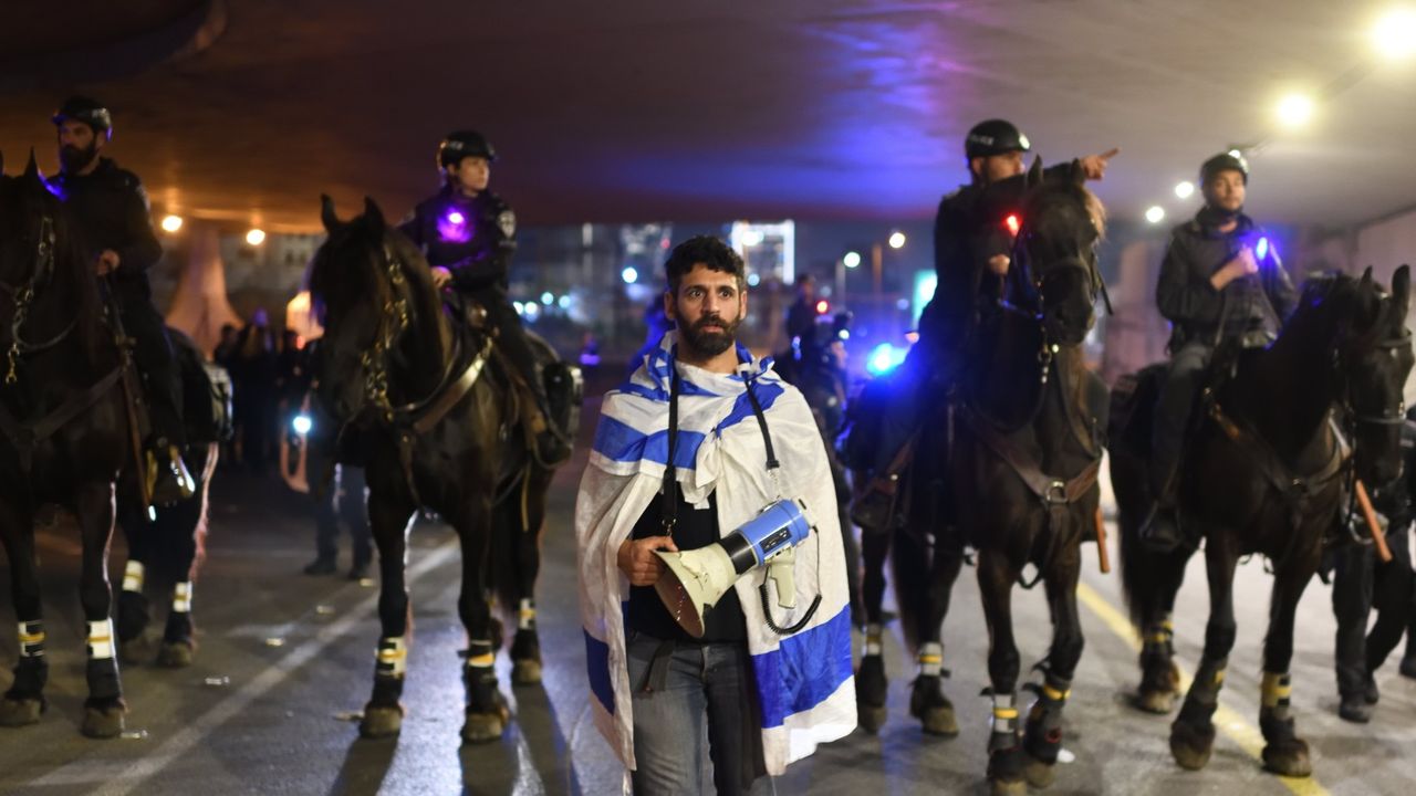 250,000 protesters took to the streets of Tel Aviv on 4 March 2023 