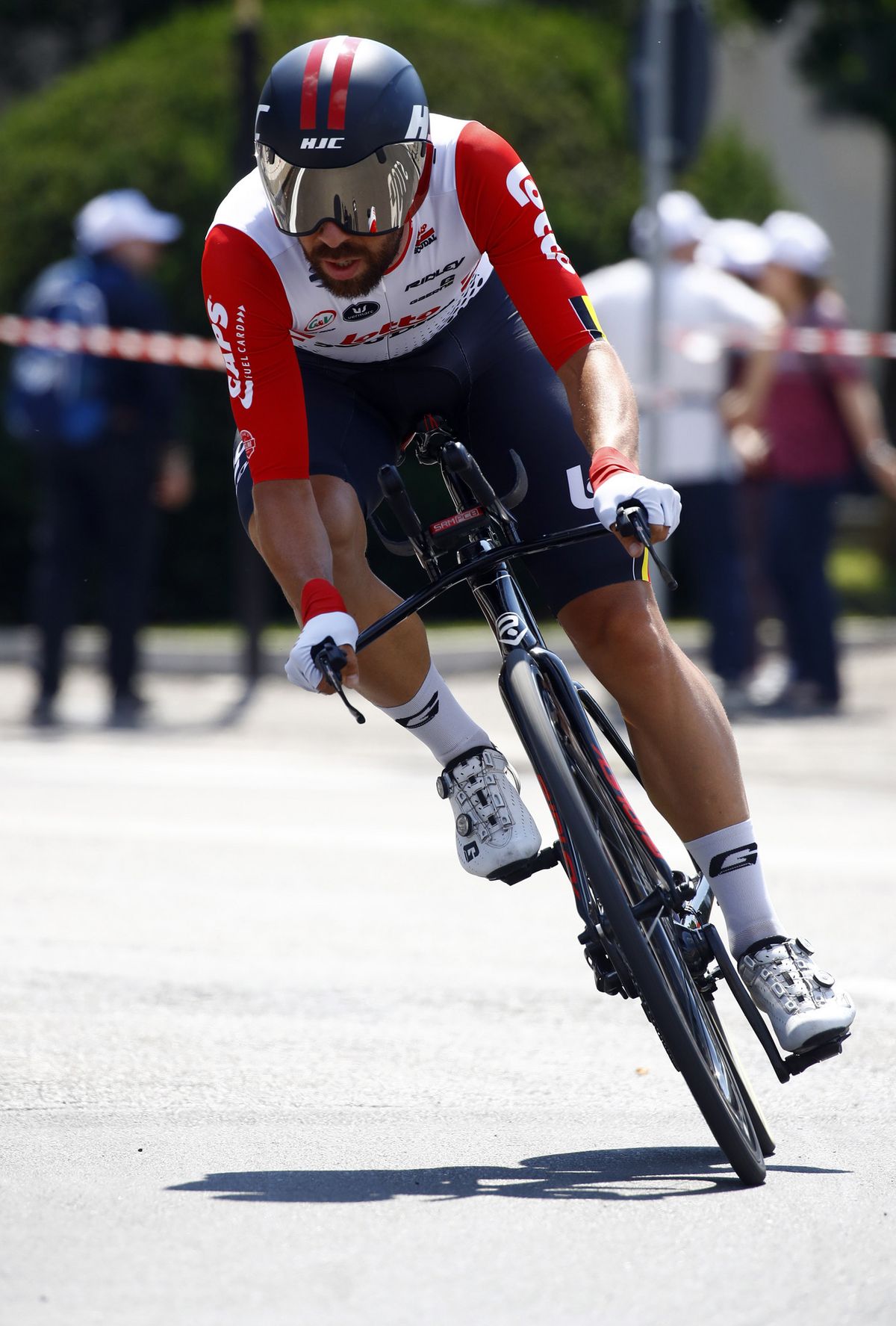 Thomas De Gendt (Lotto-Soudal) set a quick time