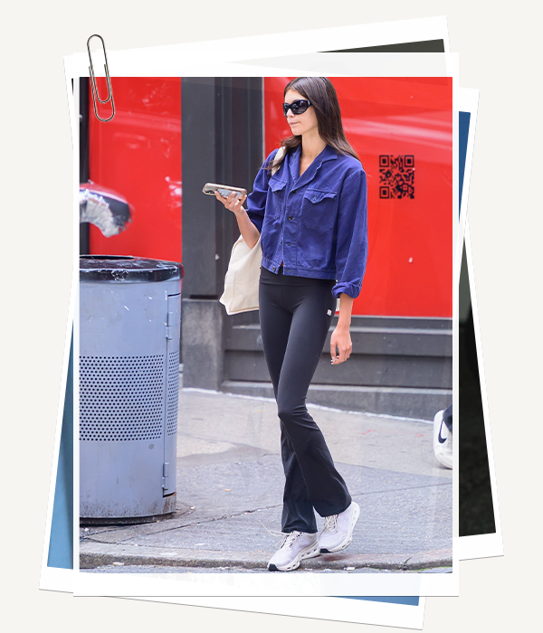 Kaia Gerber wearing On Cloud Sneakers