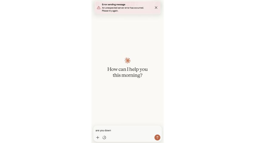 Claude on mobile not working