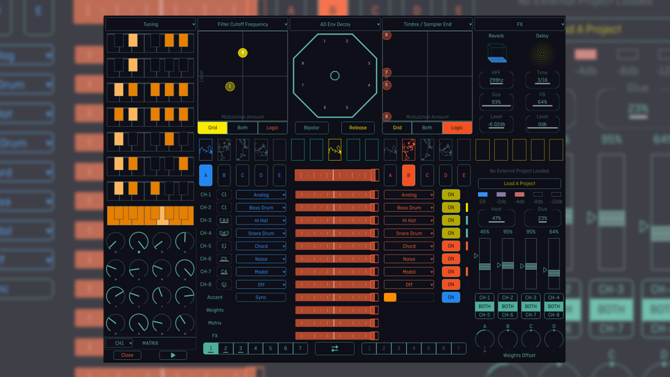 Sequencing, sampling and synthesis workstation Strokes updated with