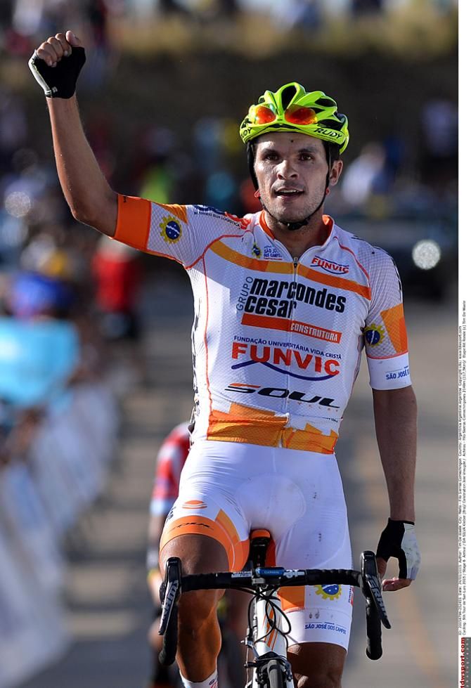 Kleber Ramos Da Silva (Funvic-Sao Jose dos Campos) won the sixth stage at the Tour de San Luis