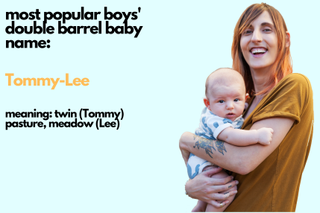Tommy-Lee, most popular boys double barrel baby names