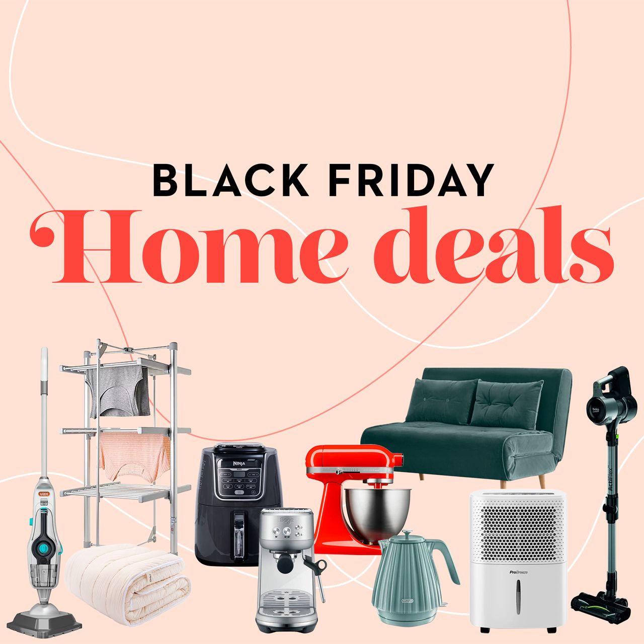 Black Friday home deals graphic 2024