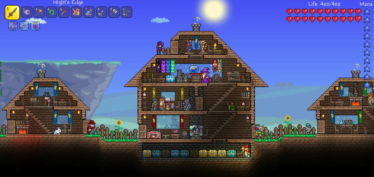 terraria modded character
