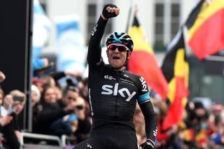 Ian Stannard wins the 2015 Omloop Het Nieuwsblad