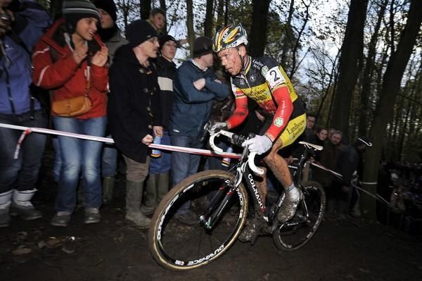 Belgian champ Sven Nys (Landbouwkrediet-Colnago)
