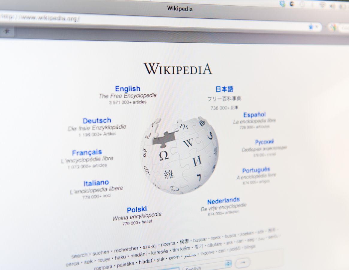 Wikipedia.