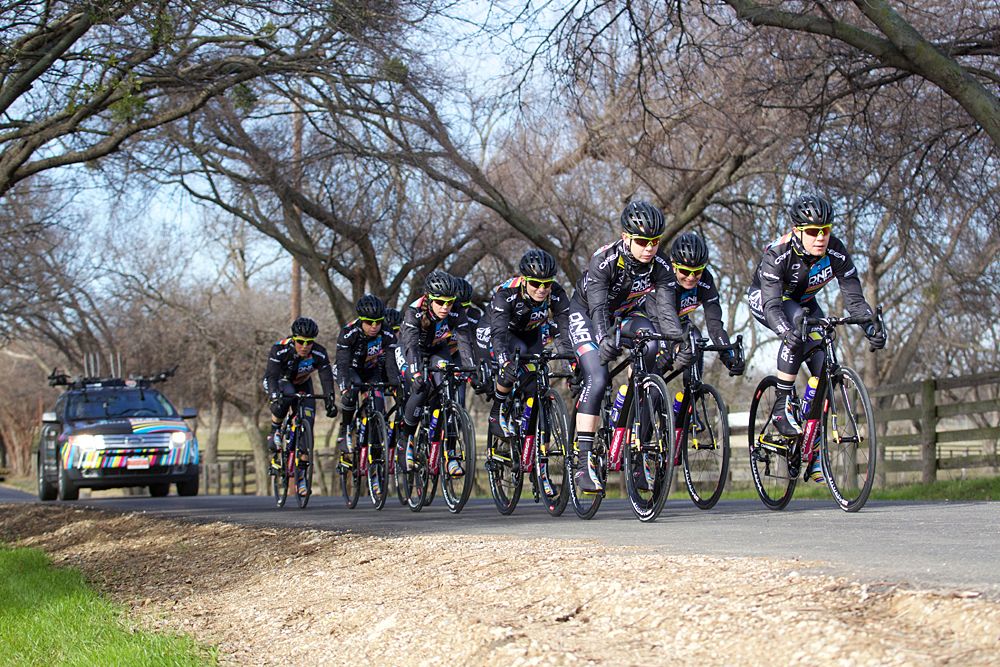 Visit Dallas DNA Pro Cycling take the Orca for a spin.