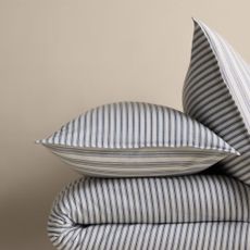 M&S Brushed Cotton Striped bedding set