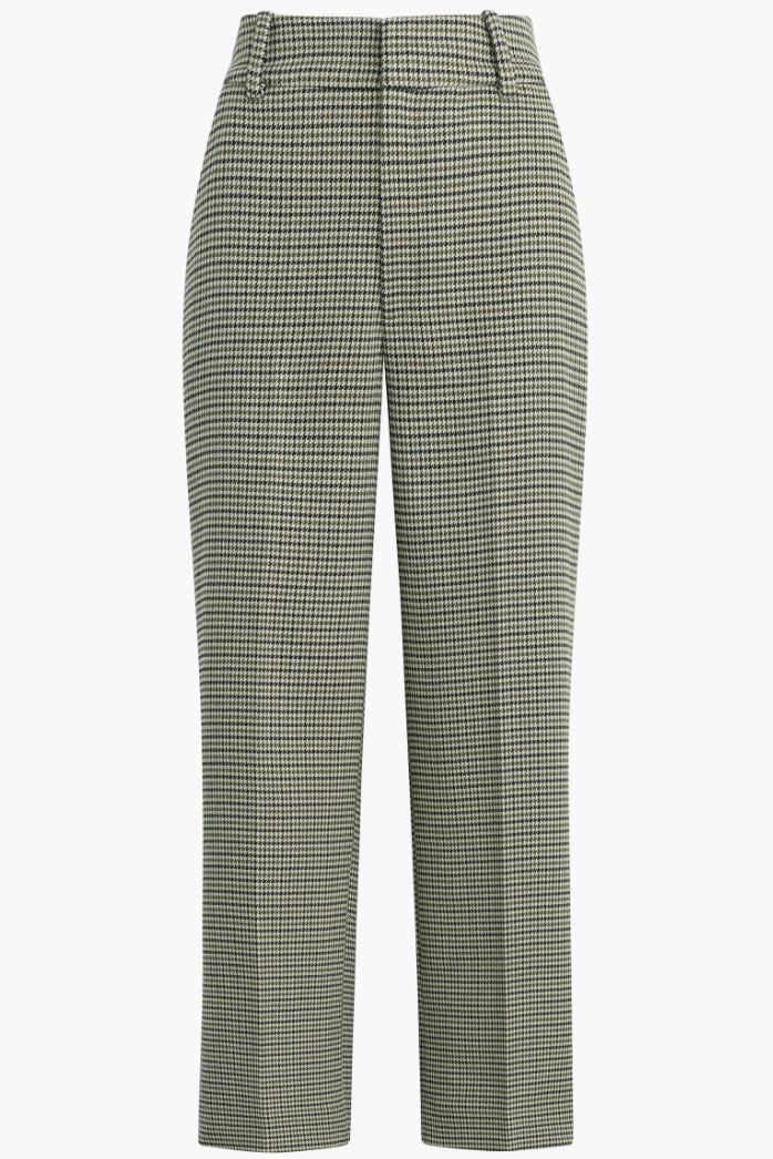 Favorite Daughter, Fiona Houndstooth Ankle Straight Leg Pants