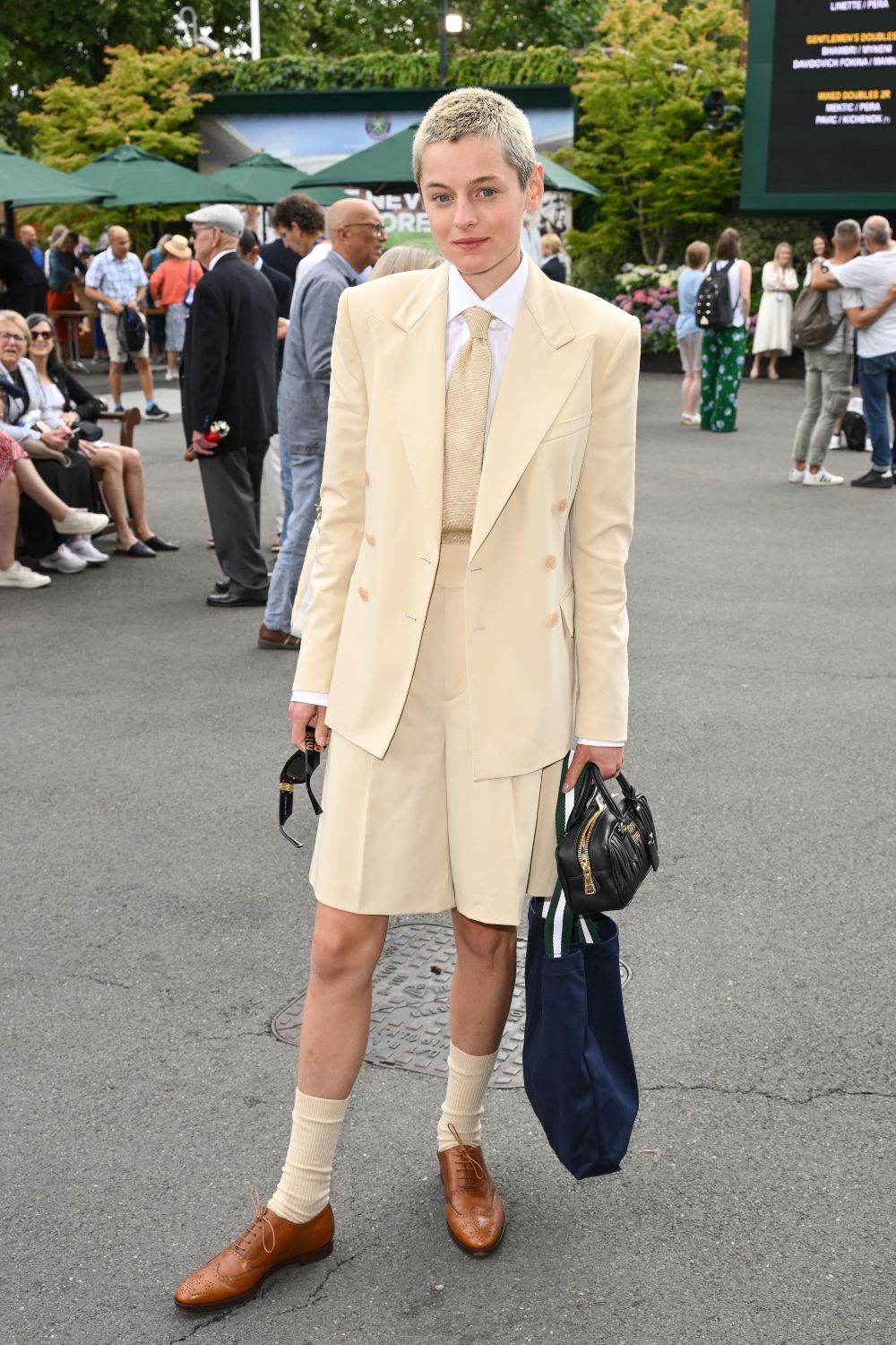 What to Wear to Wimbledon Emma Corrin
