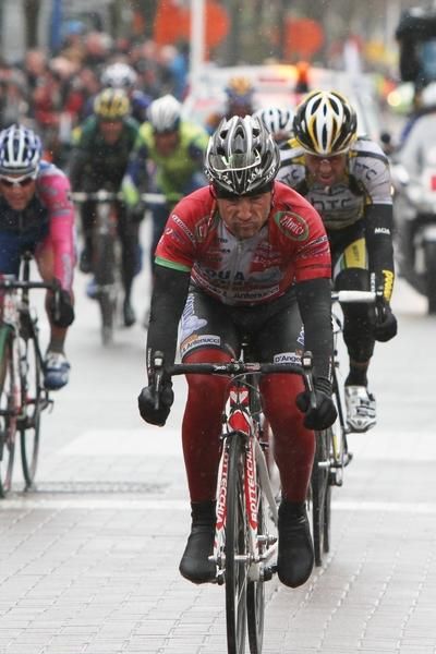 Luca Paolini (Acqua e Sapone) saw his persistence pay off on stage 2
