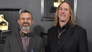 Justin Chancellor and Danny Carey of Tool attend the 62nd Annual GRAMMY Awards at STAPLES Center on January 26, 2020 in Los Angeles, California