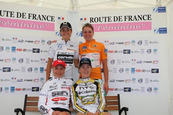 Annemiek Van Vleuten (Nederland Bloeit) won the 2010 Route de France, second was Judith Arndt (HTC - Columbia Women) and third, Olga Zabelinskaya (Safi-Pasta Zara). Elizabeth Armitstead (Cervelo Test Team) won the young rider competition.