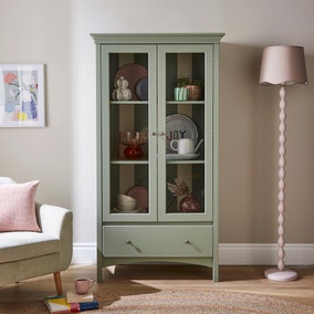 Beatrice Striped Tall Cabinet
