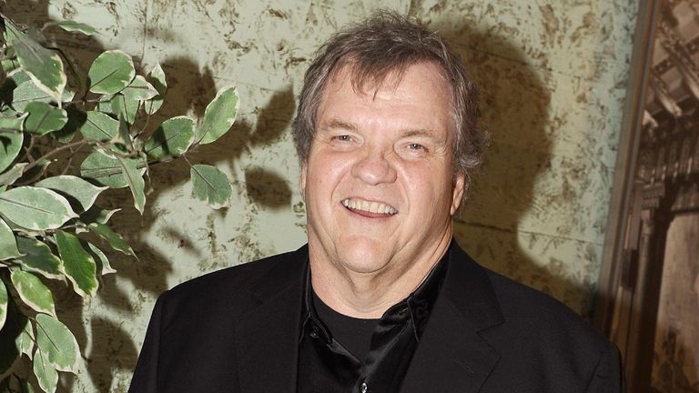 Singer Meat Loaf has died, here seen backstage at The Wiltern on June 27, 2012
