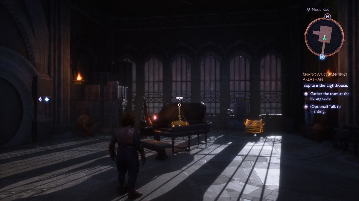 Dragon Age: The Veilguard statue puzzle - Music room