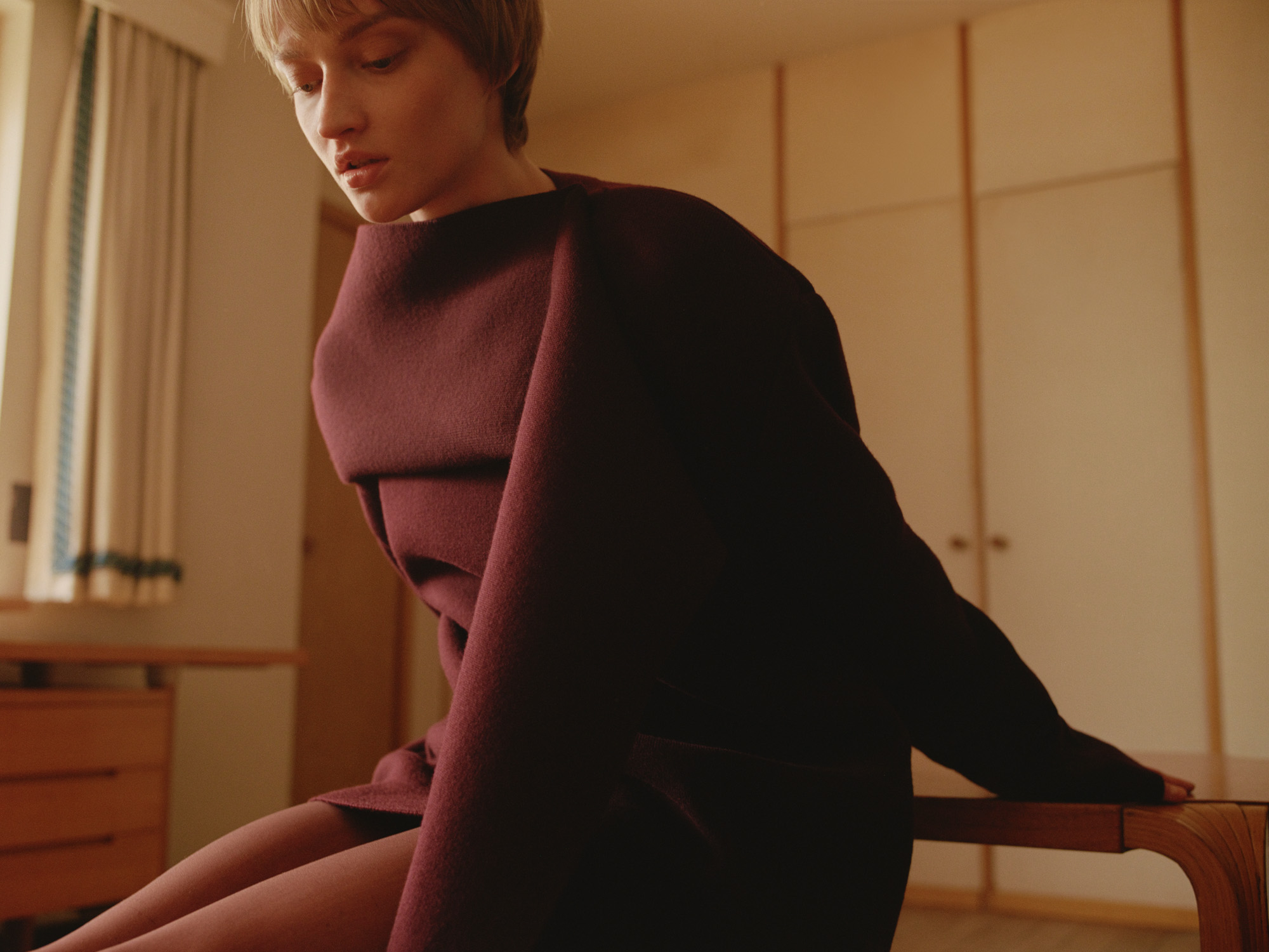 Nicolas di Felice Courrèges Interview A/W 2025 runway collection on model