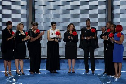 Mothers of the Movement at the Democratic National Convention.