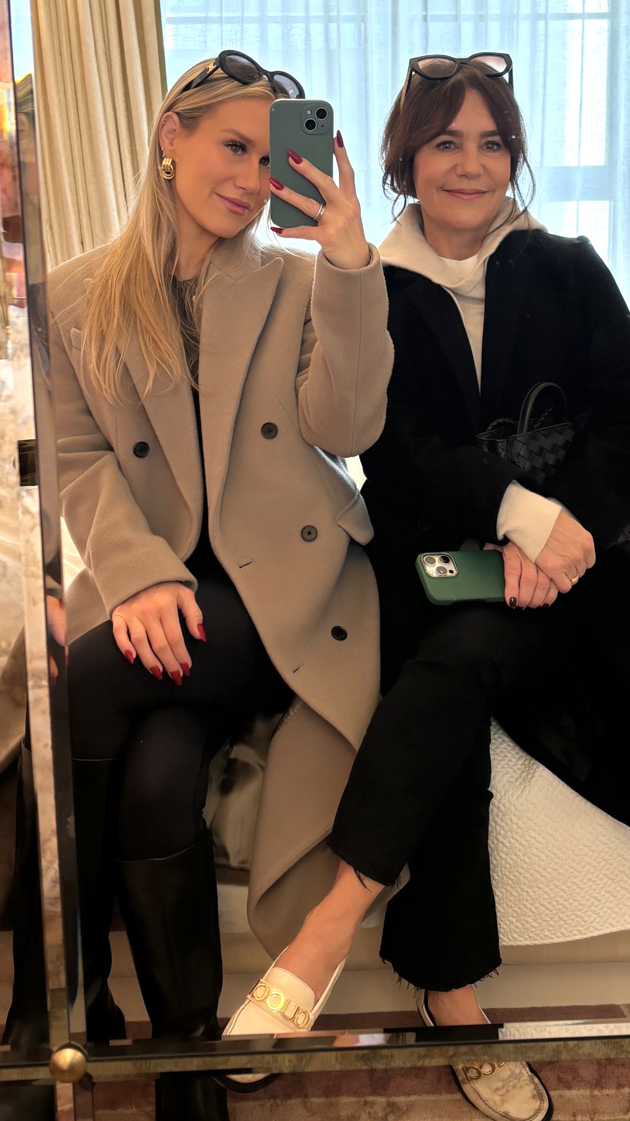 The outfits a former Nordstrom buyer and her daughter who is 30 years younger wore for a trip to Paris