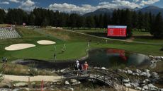 Crans-sur-Sierre par-3 13th hole GettyImages-1417962990 European Masters Live Stream